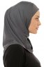 Micro Plain - Hijab One-Piece Antracite