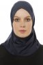 Micro Cross - Hijab One-Piece Blu Navy