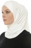 Micro Cross - Hijab One-Piece Creme