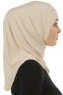 Micro Cross - Hijab One-Piece Taupe Chiaro
