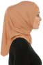 Micro Cross - Hijab One-Piece Caramello