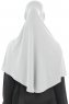  Ajda - Hijab Grigio Chiaro Con Cerniera