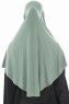  Ajda - Hijab Verde Con Cerniera