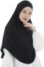 Roxelana - Hijab Al Amira Nero Lunga