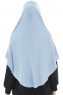 Roxelana - Hijab Al Amira Azzurro Lunga