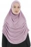 Roxelana - Hijab Al Amira Viola Lunga
