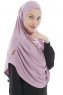 Roxelana - Hijab Al Amira Viola Lunga
