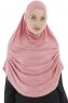 Roxelana - Hijab Al Amira Rosa Scuro Lunga