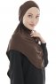 Sefa - Hijab Al Amira Marrone One-Piece