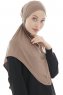 Sefa - Hijab Al Amira Taupe Scuro One-Piece