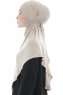 Sefa - Hijab Al Amira Taupe Chiaro One-Piece