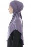 Sefa - Hijab Al Amira Viola Scuro One-Piece