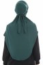 Sefa - Hijab Al Amira Verde Scuro One-Piece