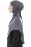 Sefa - Hijab Al Amira Grigio Scuro One-Piece