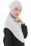 Sefa - Hijab Al Amira Grigio Chiaro One-Piece