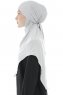Sefa - Hijab Al Amira Grigio Chiaro One-Piece