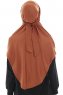 Sefa - Hijab Al Amira Rosso Mattone One-Piece