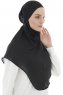 Ebrar - Hijab Al Amira Crepe Chiffon Nero