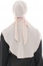 Ebrar - Hijab Al Amira Crepe Chiffon Rosa Antico