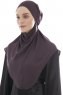 Ebrar - Hijab Al Amira Crepe Chiffon Viola