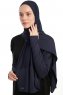 Azize - Pro Scarf Sport Hijab Set Blu Navy