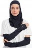 Bayda - Pro Sport Hijab Set Blu Navy