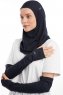 Bayda - Pro Sport Hijab Set Blu Navy