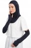Bayda - Pro Sport Hijab Set Blu Navy