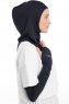 Bayda - Pro Sport Hijab Set Blu Navy