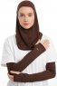 Bayda - Pro Sport Hijab Set Marrone