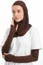 Bayda - Pro Sport Hijab Set Marrone