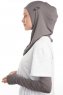 Bayda - Pro Sport Hijab Set Grigio Scuro