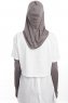 Bayda - Pro Sport Hijab Set Grigio Scuro