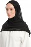 Eylem - Hijab Chiffon One Piece Nero