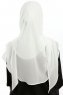 Eylem - Hijab Chiffon One Piece Creme