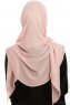 Eylem - Hijab Chiffon One Piece Rosa Antico
