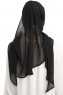 Sahar - Hijab Chiffon One Piece Nero