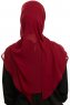 Sahar - Hijab Chiffon One Piece Bordò