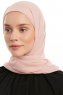 Sahar - Hijab Chiffon One Piece Rosa Antico
