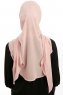 Sahar - Hijab Chiffon One Piece Rosa Antico