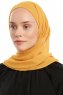Sahar - Hijab Chiffon One Piece Mostarda