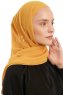 Sahar - Hijab Chiffon One Piece Mostarda