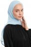 Sahar - Hijab Chiffon One Piece Azzurro