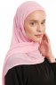 Sahar - Hijab Chiffon One Piece Rosa