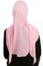 Sahar - Hijab Chiffon One Piece Rosa
