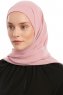 Sahar - Hijab Chiffon One Piece Rosa Scuro