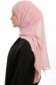 Sahar - Hijab Chiffon One Piece Rosa Scuro