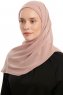 Sahar - Hijab Chiffon One Piece Salmone Chiaro