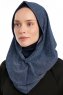 Taliah - Hijab One Piece Blu Navy