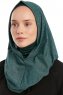 Taliah - Hijab One Piece Verde Scuro